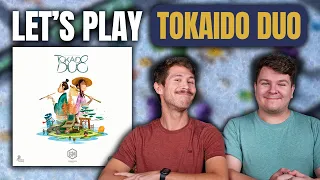 Tokaido Duo | The Artist, The Pilgrim, or The Merchant? | Board Game Playthrough