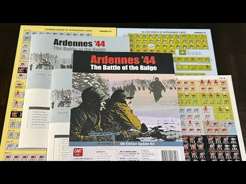 Ardennes’44: 4th Edition Update Kit (GMT) - Unbag & First Look