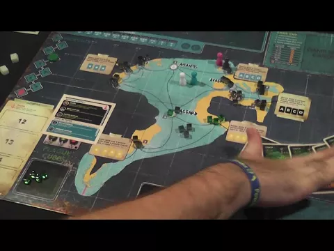 Pandemic Legacy Season 2 Preview (Gen Con 2017) NO SPOILERS