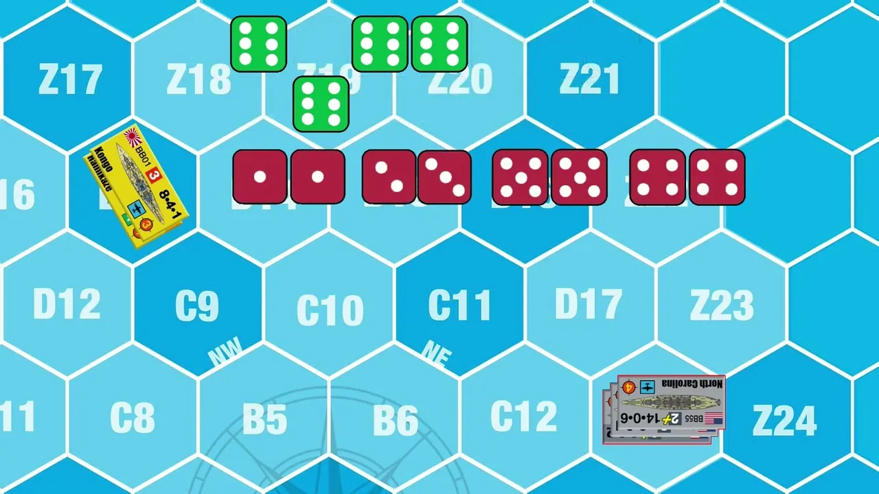 Updated - Avalanche Press Second World War At Sea - Tactical rules walk through