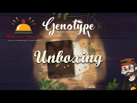 Unboxing Genotype, an Educational Board Game from Genius games that most hobby board gamers will dig