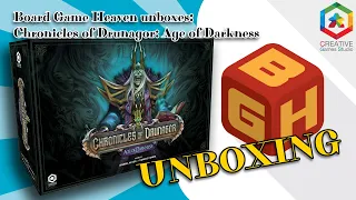 Board Game Heaven Unboxing 227: Chronicles of Drunagor: Age of Darkness (Creative Games Studio)