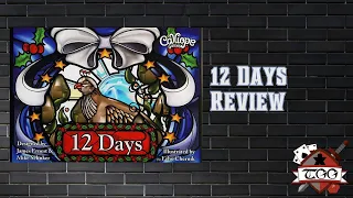 12 Days Board Game Review | Festive Card Game for Families & Holiday Fun