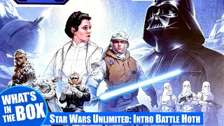 Star Wars Unlimited | INTRO BATTLE HOTH Unboxing | Fantasy Flight Games