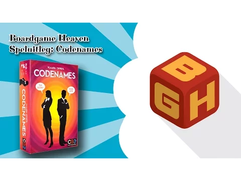 Board Game Heaven Speluitleg 08: Codenames (CGE) [NL]