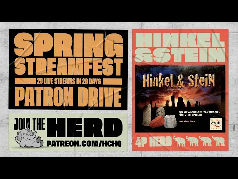 Hinkel & Stein - 4p Teaching, Play-through, & Roundtable Discussion by Heavy Cardboard