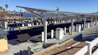 120 Stalls! Visiting The Largest Tesla Supercharger Site In The World On The Vegas-LA Corridor