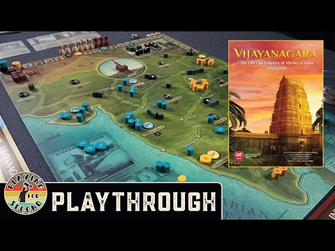 The Perfect Gateway to GMT's COIN Series | Vijayanagara Board Game Full Playthrough