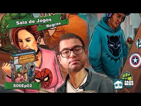 Marvel Comic Hunters - Partida Completa | Casa NERD lol