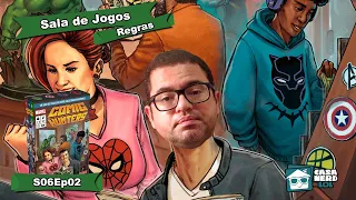 Marvel Comic Hunters - Partida Completa | Casa NERD lol