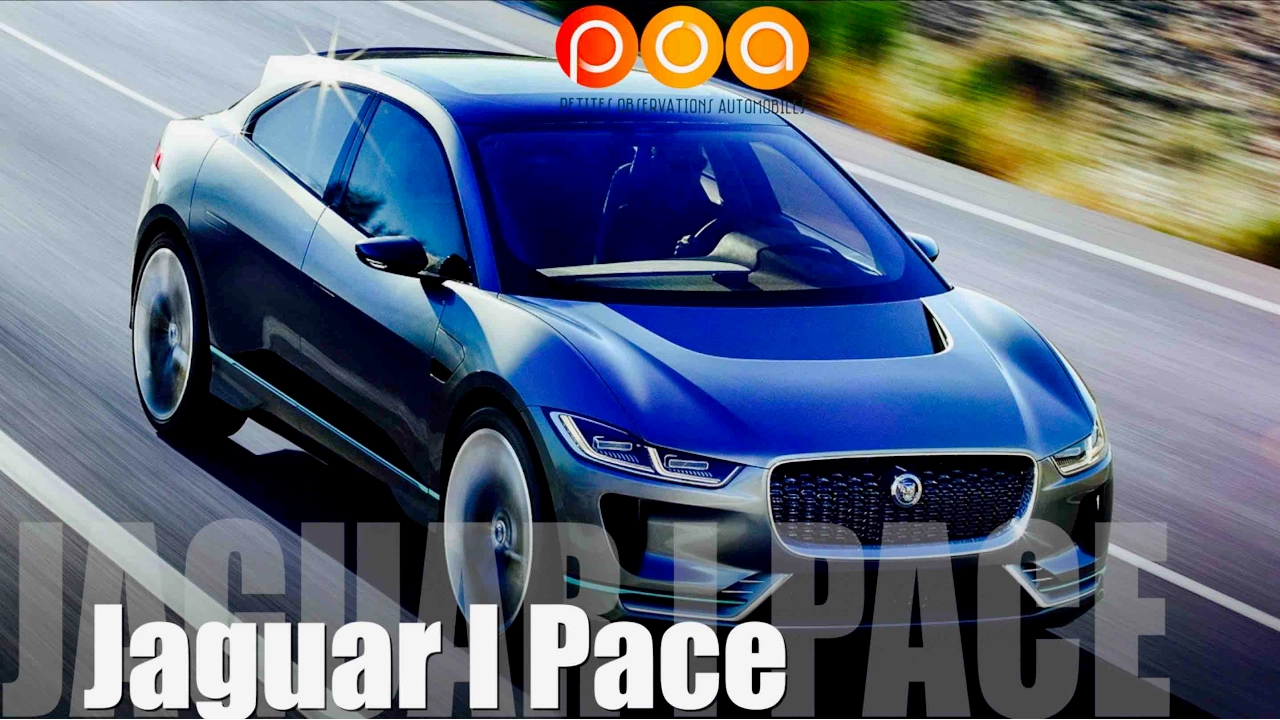 Jaguar I-Pace Concept : le futur SUV électrique de Jaguar
