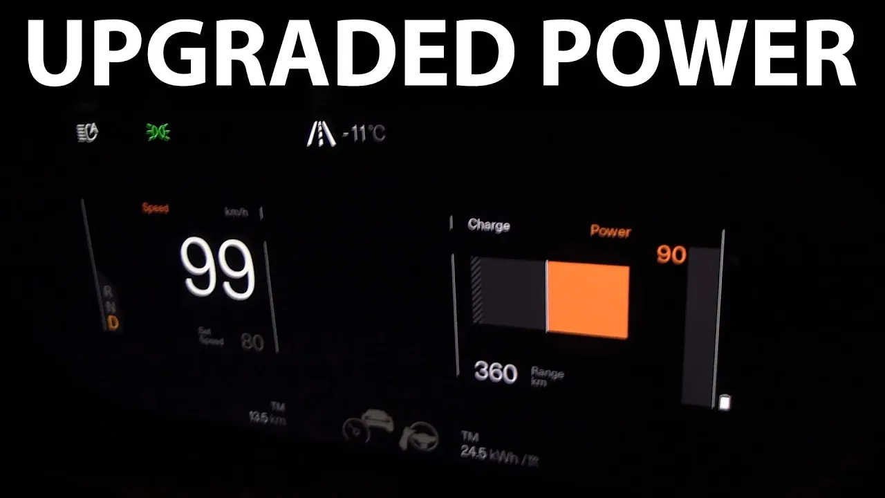 Polestar 2 90-10 % acceleration test
