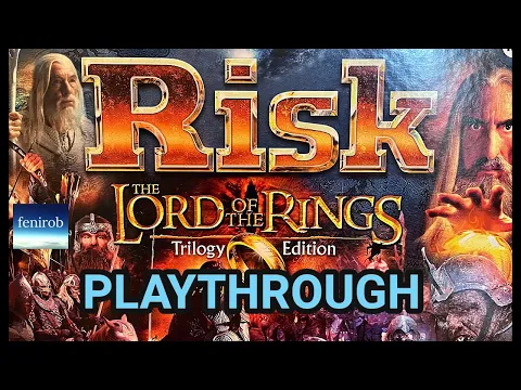 Risk: Lord Of The Rings (Trilogy Edition) | Board Game | Playthrough