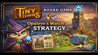 Tiny Towns Board Game | Opaleye's Watch Strategy