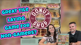 Donut Shop - A Non-Gamer's Review Of This Tasty Tile Laying Donut Boxing Game