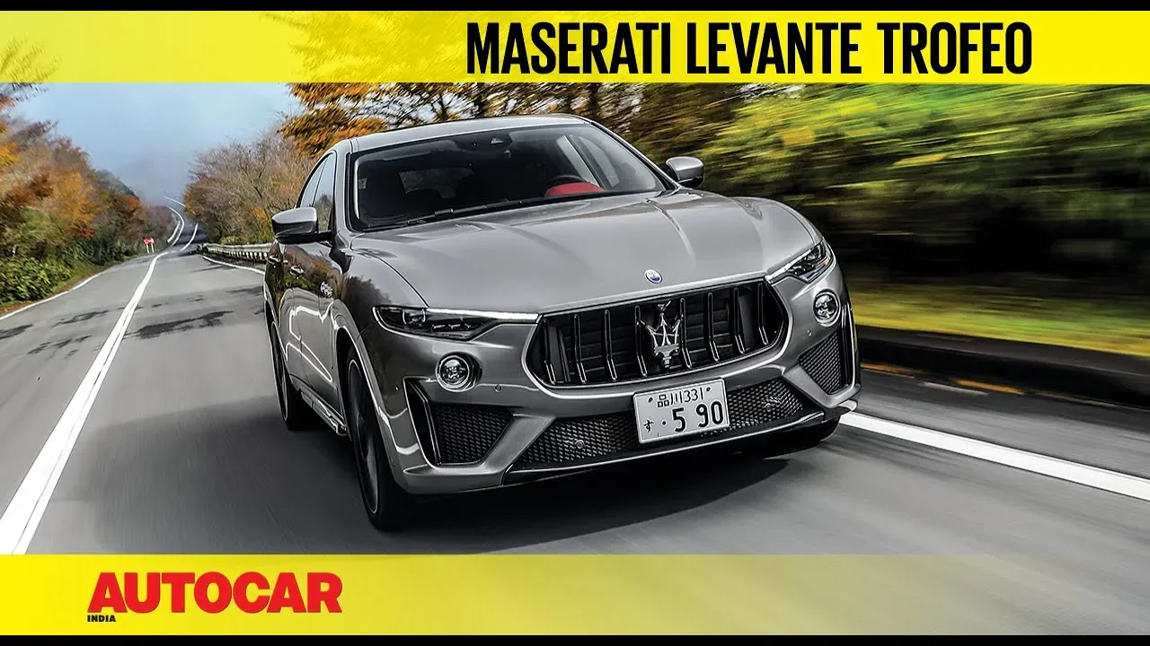 Maserati Levante Trofeo - Ferrari-sourced V8 power! | First Drive Review | Autocar India