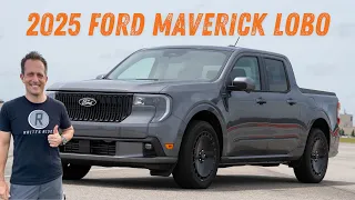 Is the 2025 Ford Maverick Lobo a sport performance truck worth a $40k price tag?