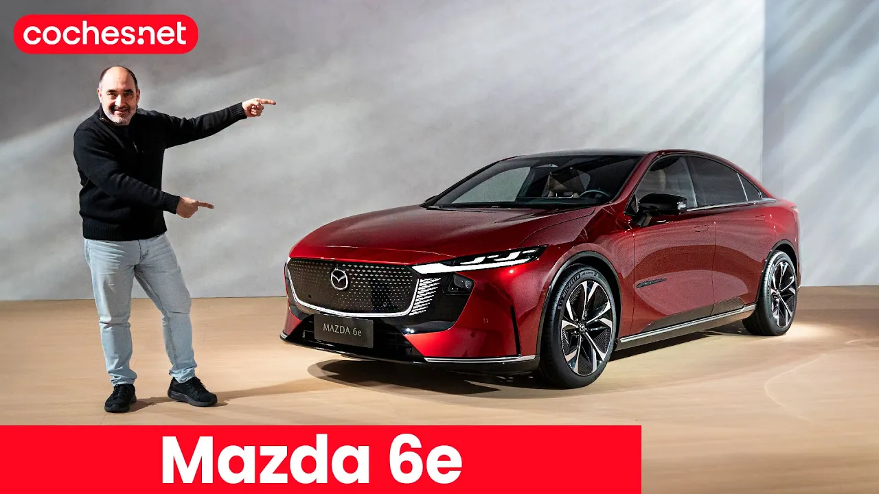 Mazda 6e - El Mazda 6 vuelve, pero solo eléctrico | Primer vistazo / Review en español | coches.net