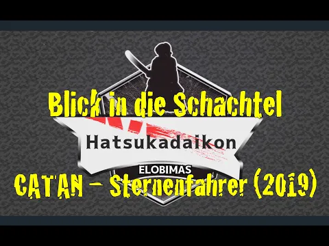 Blick in die Schachtel - Catan Sternenfahrer