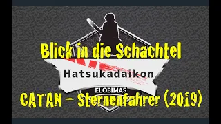 Blick in die Schachtel - Catan Sternenfahrer