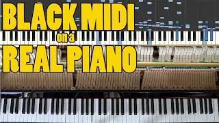 BLACK MIDI On a Real Piano! - U.N. Owen was her? The Death Waltz