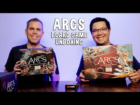 Unboxing Arcs - SciFi Board Game Unboxing