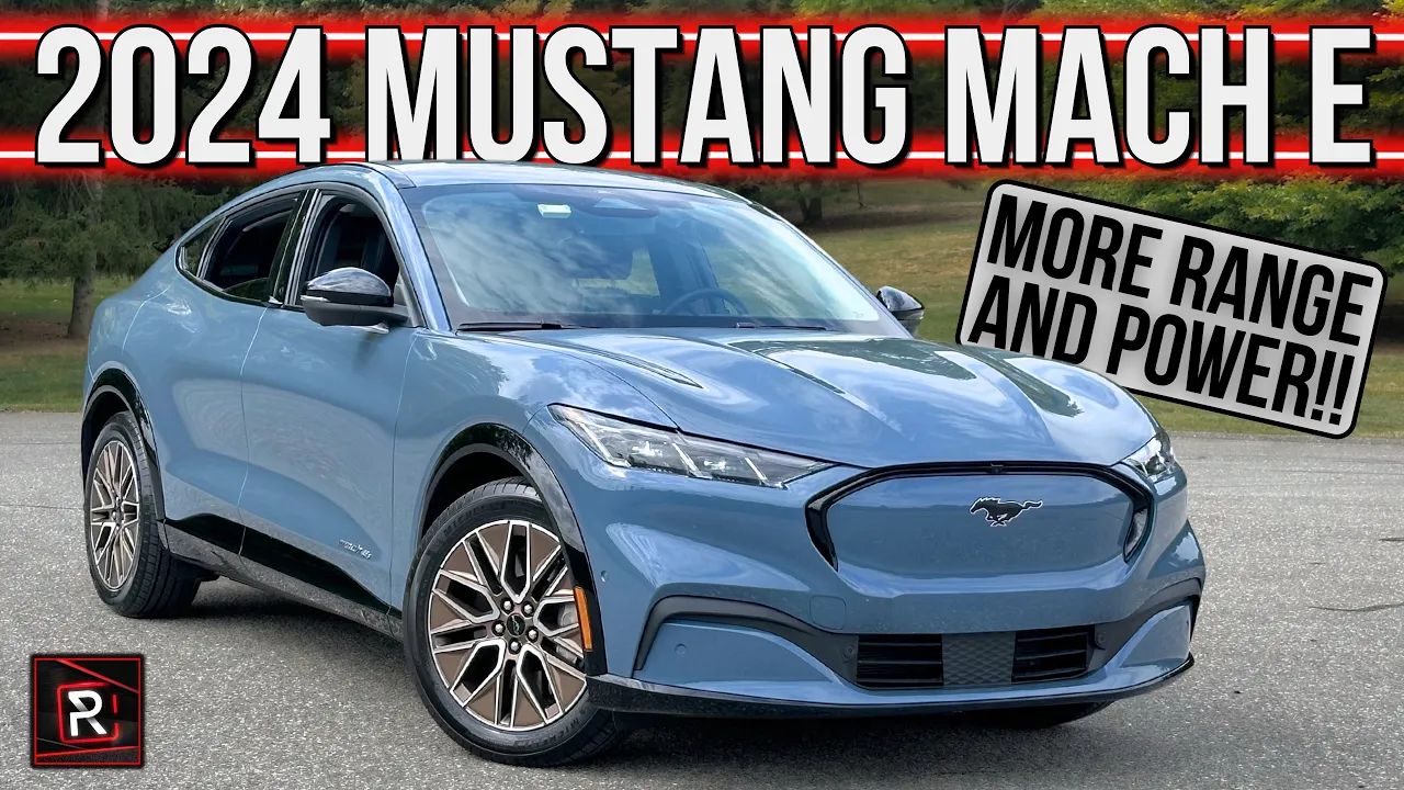 The 2024 Ford Mustang Mach E Is Premium SUV With Big Improvements in Range & Power