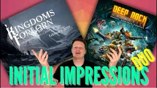 Kingdoms Forlorn vs Deep Rock Galactic - Kickstarter Comparison