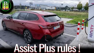 BMW i5 M60 Touring: 600 km Autobahn Trip in Heavy Rain – Real EV Road Trip!