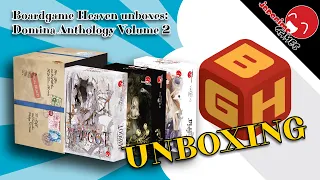 Board Game Heaven Unboxing 183: Domina Anthology Volume 2 (Japanime Games)