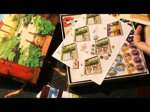 Fantastic Unboxing - One Hundred Torii by Pencil First Games