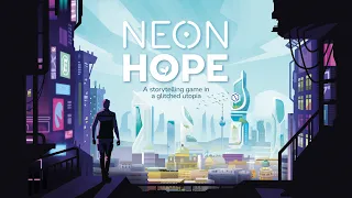 NEON HOPE — Cyberpunk meets Solarpunk — Storytelling Card Game (Trailer)