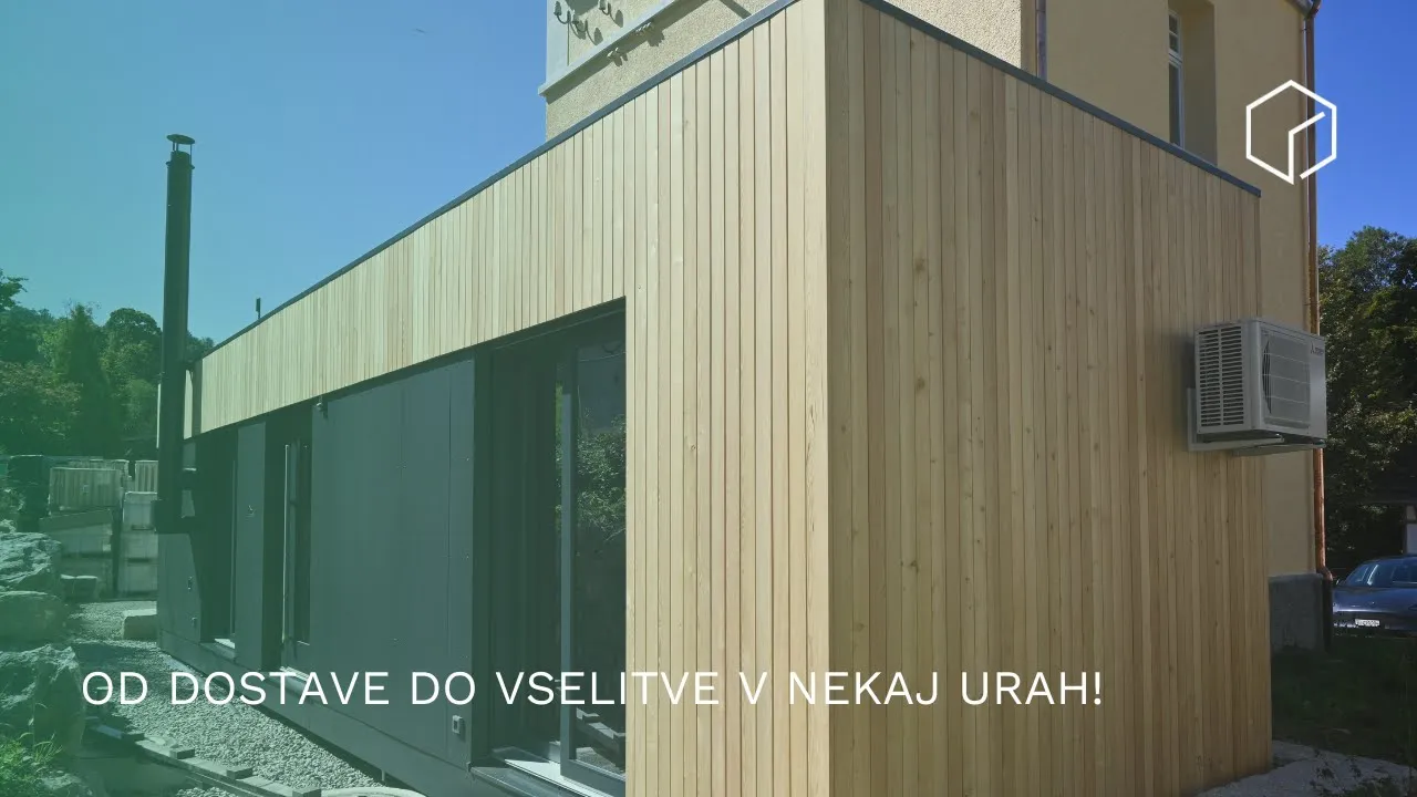Modularna hiša za svobodne ljudi - CUBIE LIFE (40 m2)
