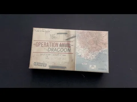 TDG: Operation Dragoon 1944 Unboxing with Ray