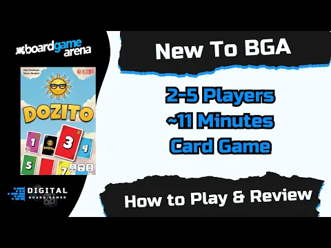 New to BGA: Dozito, How to Play on BGA