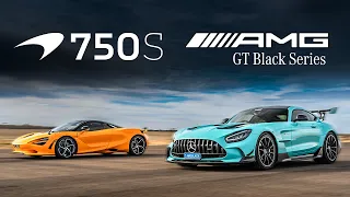 McLaren 750S vs Mercedes-AMG GT Black Series DRAG RACE