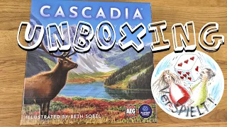 Cascadia Kickstarter Unboxing, AEG, Flatout Games, der Verlag von Calico