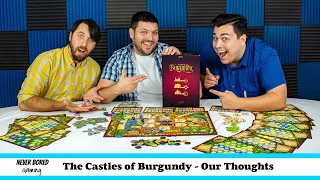Never Bored Gaming - Our Thoughts (Castles of Burgundy)