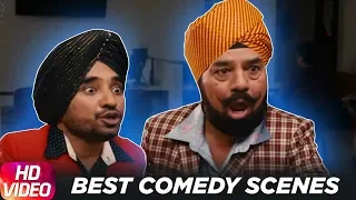 Comedy Scene | Diljit Dosanjh | BN Sharma | Ranbir Rana | Jatt & Juliet 2 | Speed Records