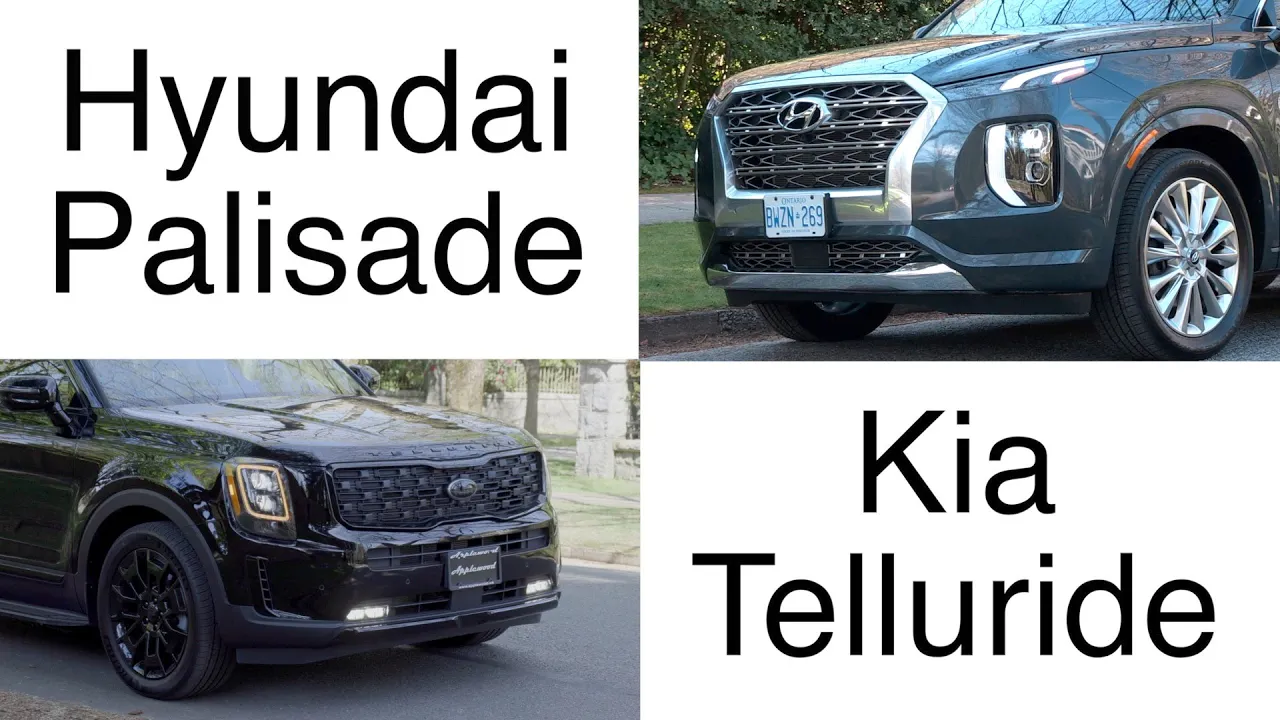 Kia Telluride VS Hyundai Palisade comparison