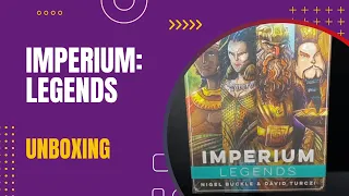 Imperium: Legends Board Game Unboxing | DaniCha