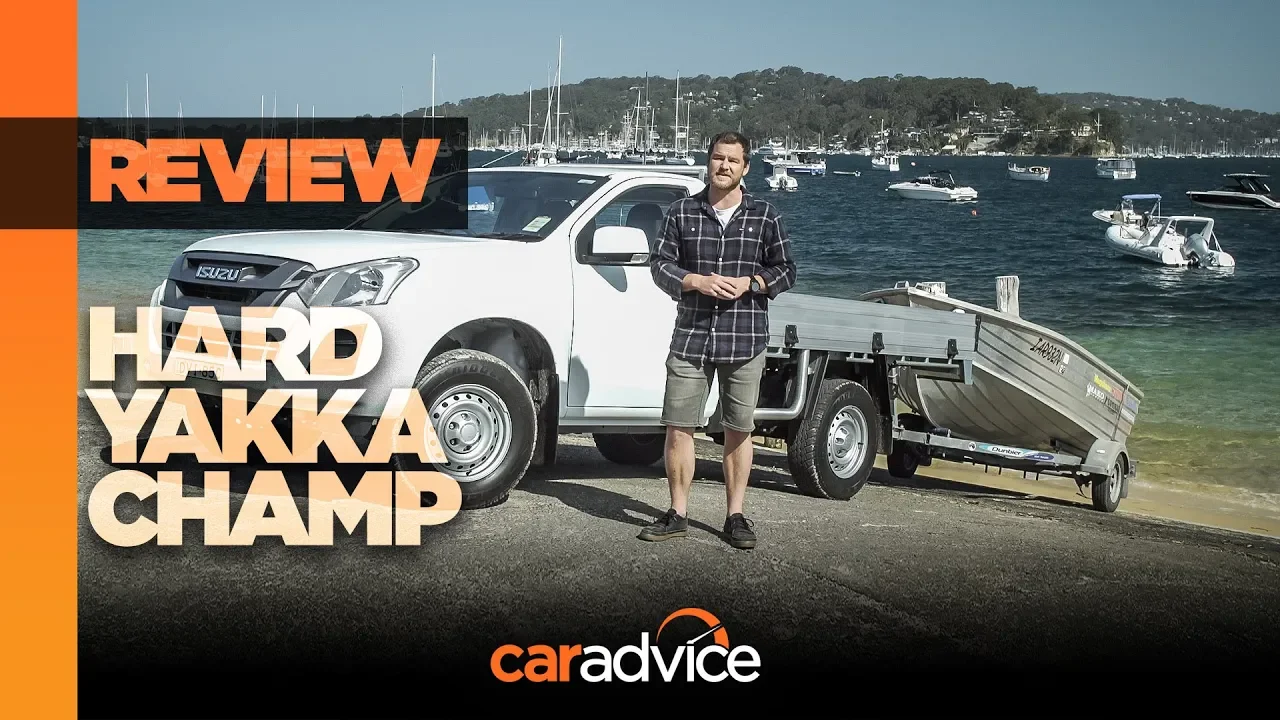 Hangin' tough in the Isuzu D-Max SX single-cab chassis