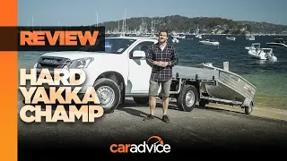 Hangin' tough in the Isuzu D-Max SX single-cab chassis