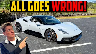 It All Went Wrong...After 15 Years Of Doing This Job I FINALLY Drive a Maserati!