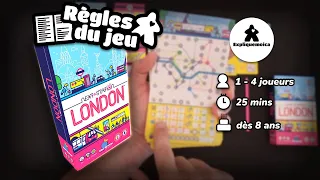 🚇 NEXT STATION LONDON 🚇 règle du jeu en français par expliquemoica