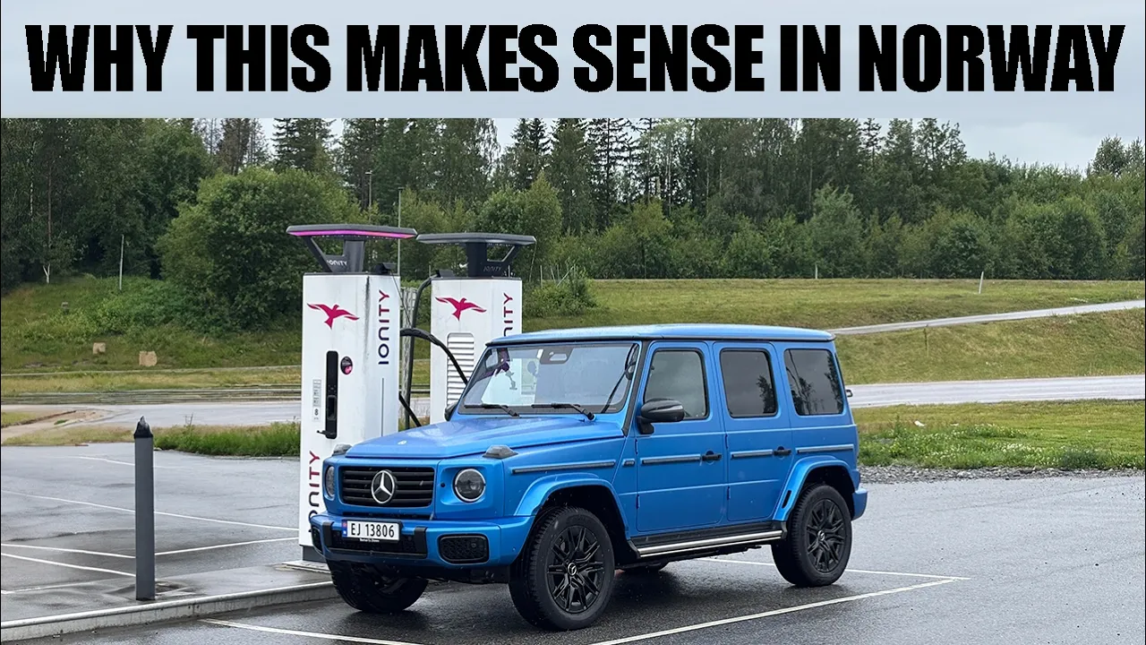 Mercedes-Benz G580 | RANGE TEST @120KPH (75MPH)