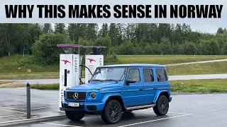 Mercedes-Benz G580 | RANGE TEST @120KPH (75MPH)