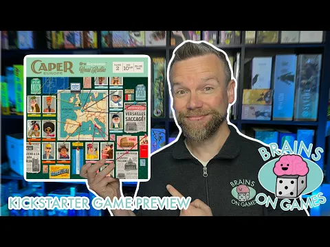 Brains On Games: Caper: Europe (p)Review