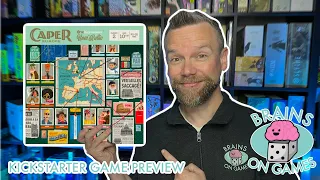Brains On Games: Caper: Europe (p)Review