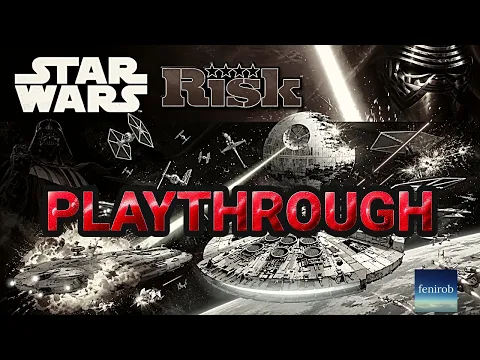 Risk: Star Wars Edition (Deluxe) Board Game I Playthrough
